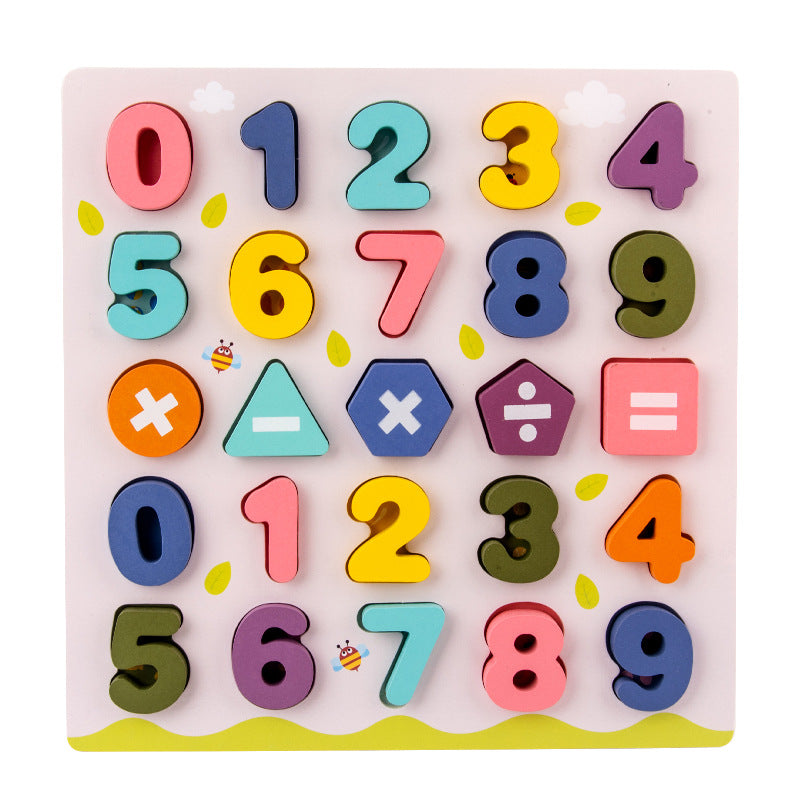 ABC Letter & Number Puzzles - بازل حروف و ارقام انجليزي