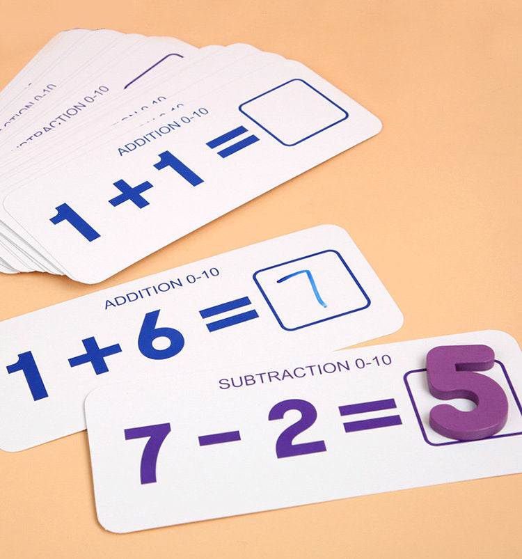 Mathematics Enlightenment Teaching Aids with sticks - عمليات حسابية مع عصيان