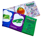 Load image into Gallery viewer, Zigzag soft book - Fruits and vegetables - كتاب زجزاج - فواكه و خضراوات
