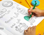 Load image into Gallery viewer, Coloring Cloth Book (Arabic Letters) - كتابي القماشي الكبير للتلوين (الحروف العربية)
