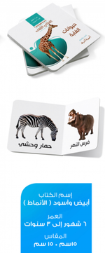 Load image into Gallery viewer, My First Book - Forest animals - Arabic Language - كتب كلماتي الأولى - المعارف الأولى - حيوانات الغابة
