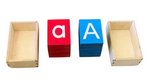 Load image into Gallery viewer, Sandpaper English letters (Lower case) - الحروف الإنجليزية المصنفرة (الحروف الصغيرة)
