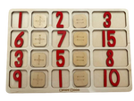 Load image into Gallery viewer, Arithmetic Operations Board (Natural Wood) - English - لوحة العمليات الحسابية - انجليزي
