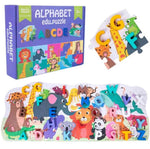 Load image into Gallery viewer, Alphabet Educational Wooden Puzzle - 36 Alphabet jigsaw puzzle
