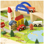 Load image into Gallery viewer, Rail overpass wooden set - المدينة المرورية

