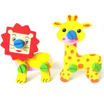 Load image into Gallery viewer, Animal Assembly - Screw Nut Puzzle Toy 3D Jigsaw - 24pcs - 2 animal models
