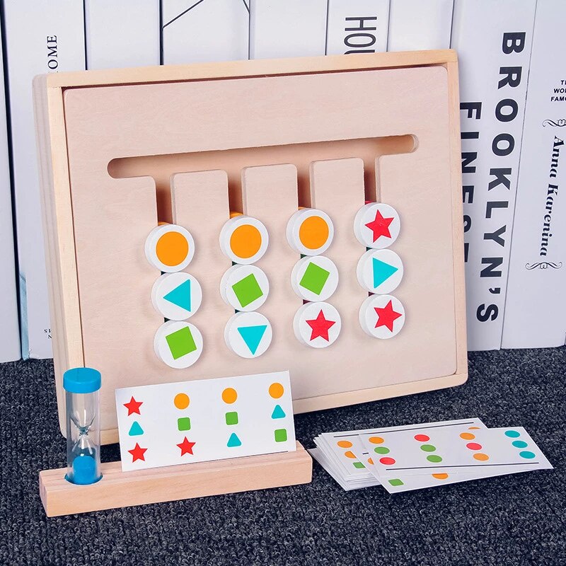 FOUR COLOR GAME - Logic game - لوجيكو مع ساعة رملية