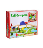 Load image into Gallery viewer, Rail overpass wooden set - المدينة المرورية
