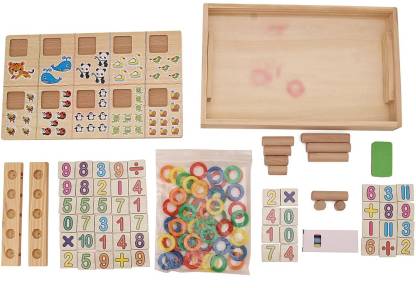 Donuts Numbers box - Abacus - Black Board - صندوق الدونتس + عداد